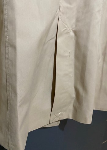 Stradivarius Bej Kadın Midi Trençkot - Görsel 6