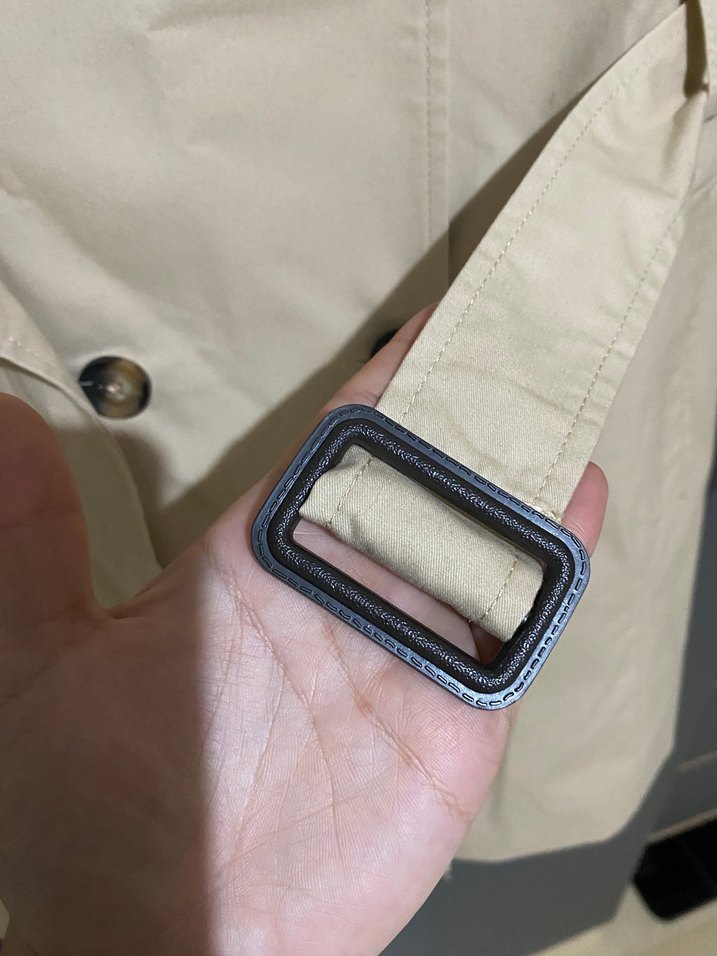 Stradivarius Bej Kadın Midi Trençkot - Görsel 3