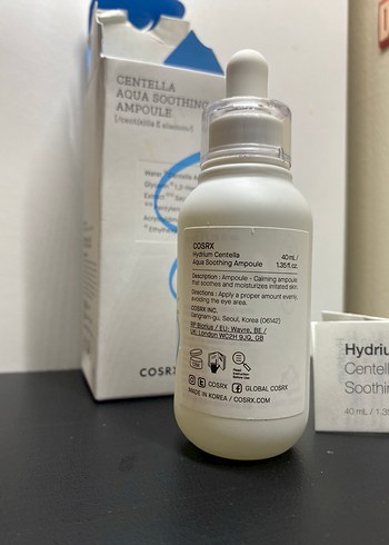 COSRX Centella Aqua Soothing Ampul - Görsel 3