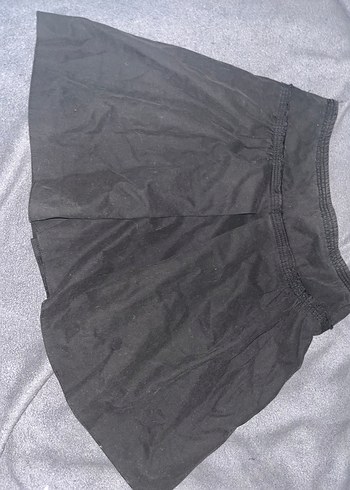 Koton Tokalı Siyah Midi Goth Etek - Görsel 3