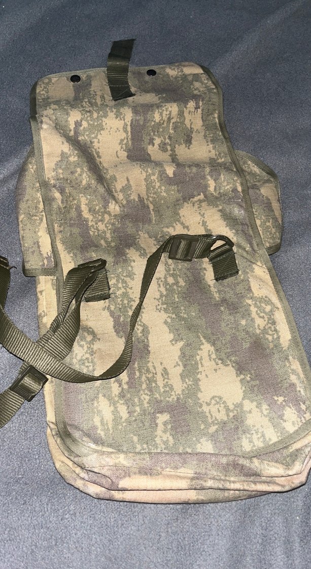 Askeri desenli postacı çanta - Görsel 4