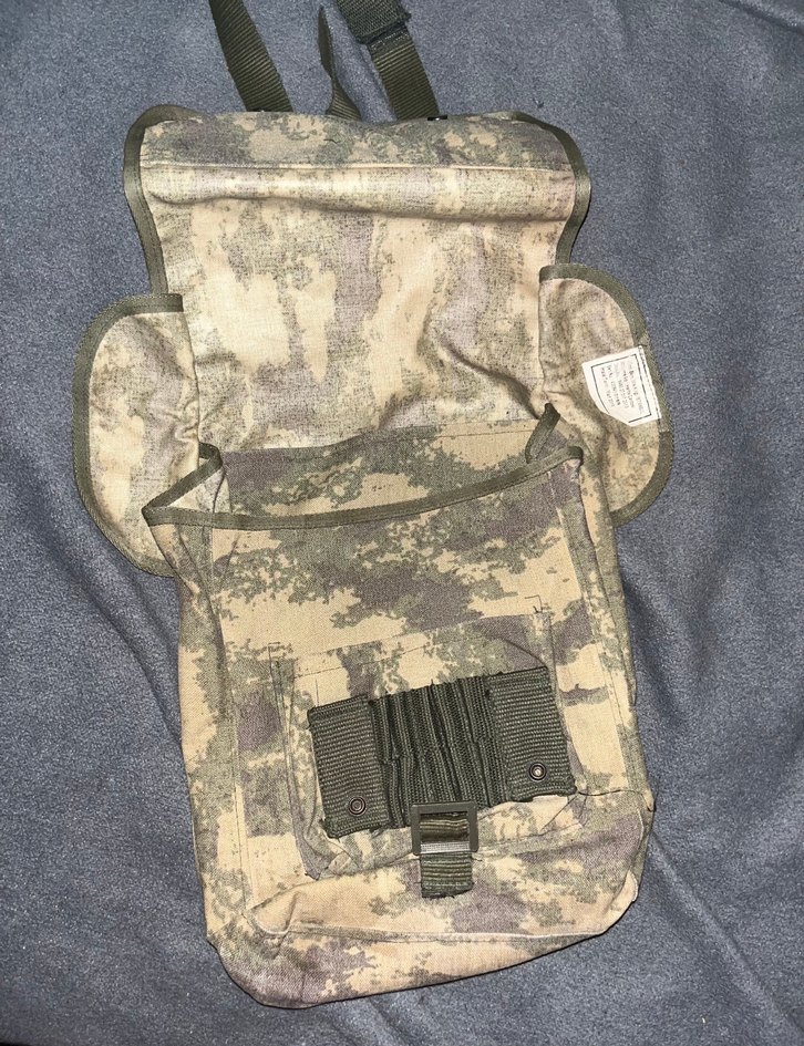 Askeri desenli postacı çanta - Görsel 2