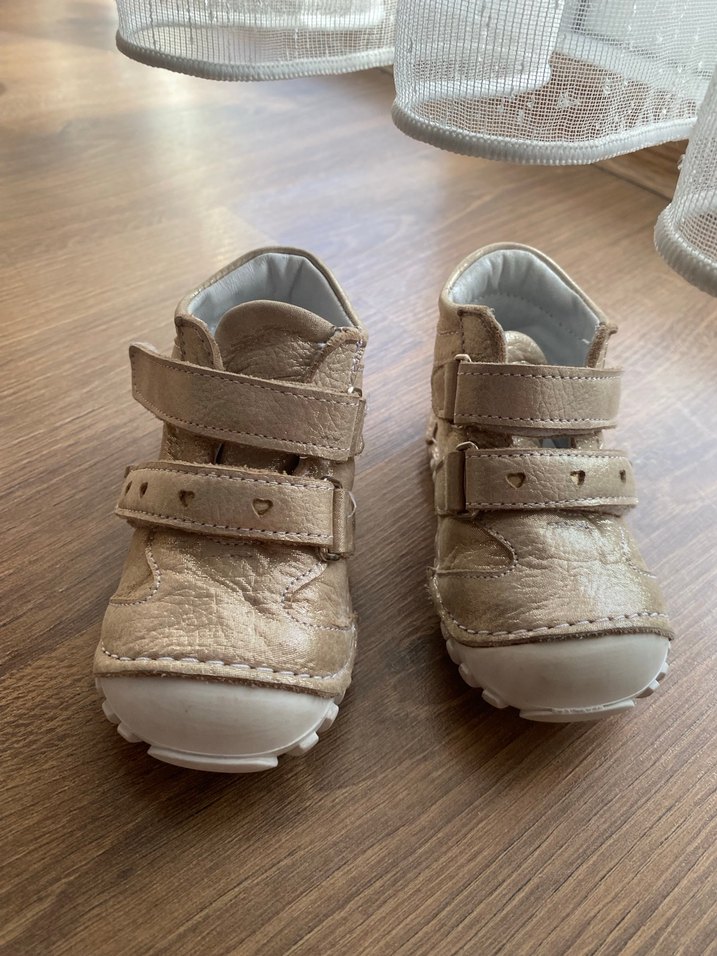 Kız Bebek Bej İlk Adım Ayakkabısı - Görsel 3