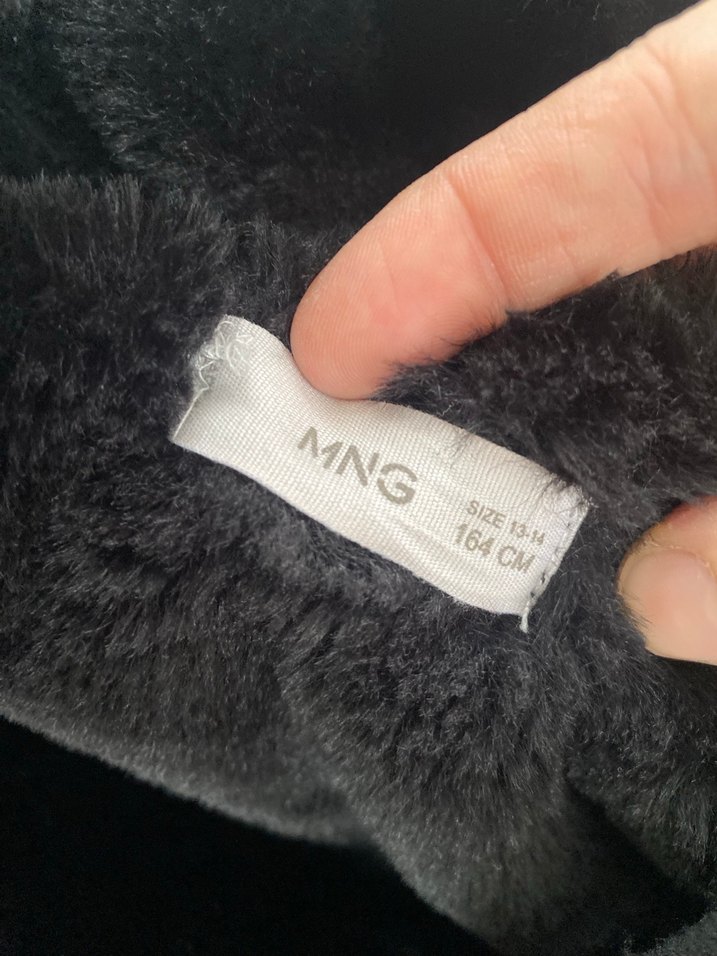 Siyah Süet Düğmeli Kadın Ceket - Görsel 2