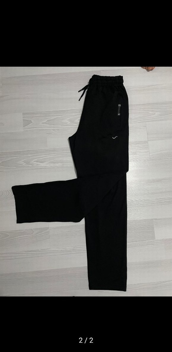 Erkek Siyah Kısa Outdoor Eşofman Altı - Görsel 2