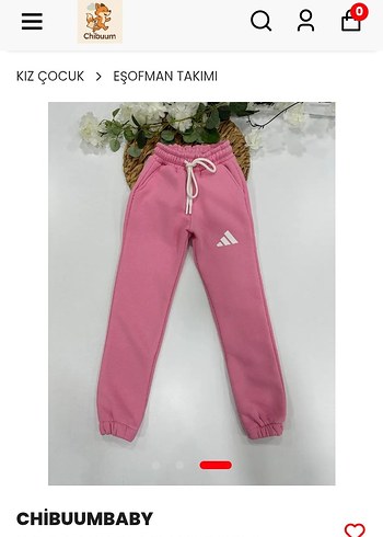 Pembe Tie-Dye Kız Eşofman Takımı - Görsel 5