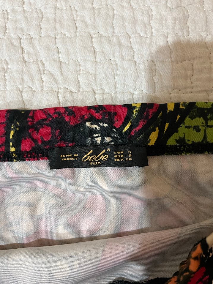 Dantel Detaylı Çok Renkli Midi Kalem Etek - Görsel 2