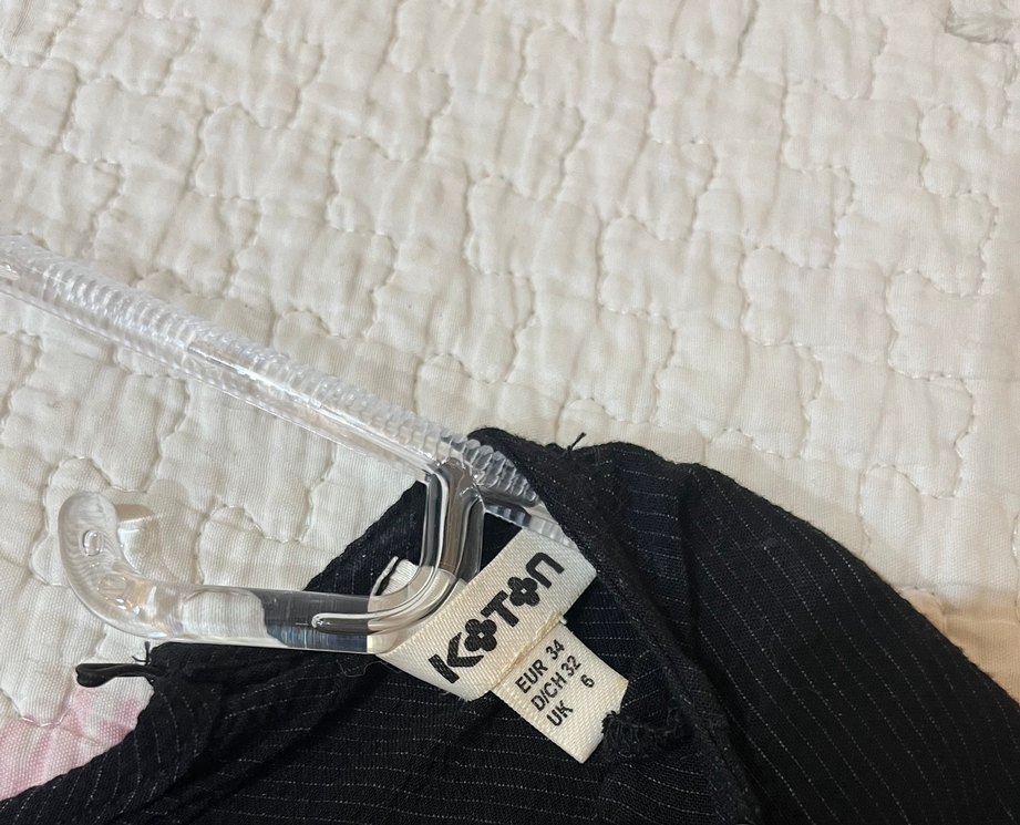 Nakışlı Siyah Bohem Salaş Elbise - Görsel 3