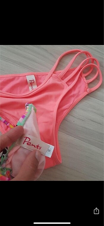 38 Beden çeşitli Renk Penti Bikini