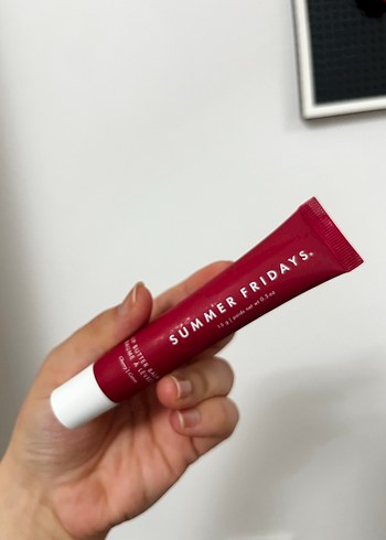 Summer Fridays Parlak Kırmızı Dudak Parlatıcısı - Görsel 2