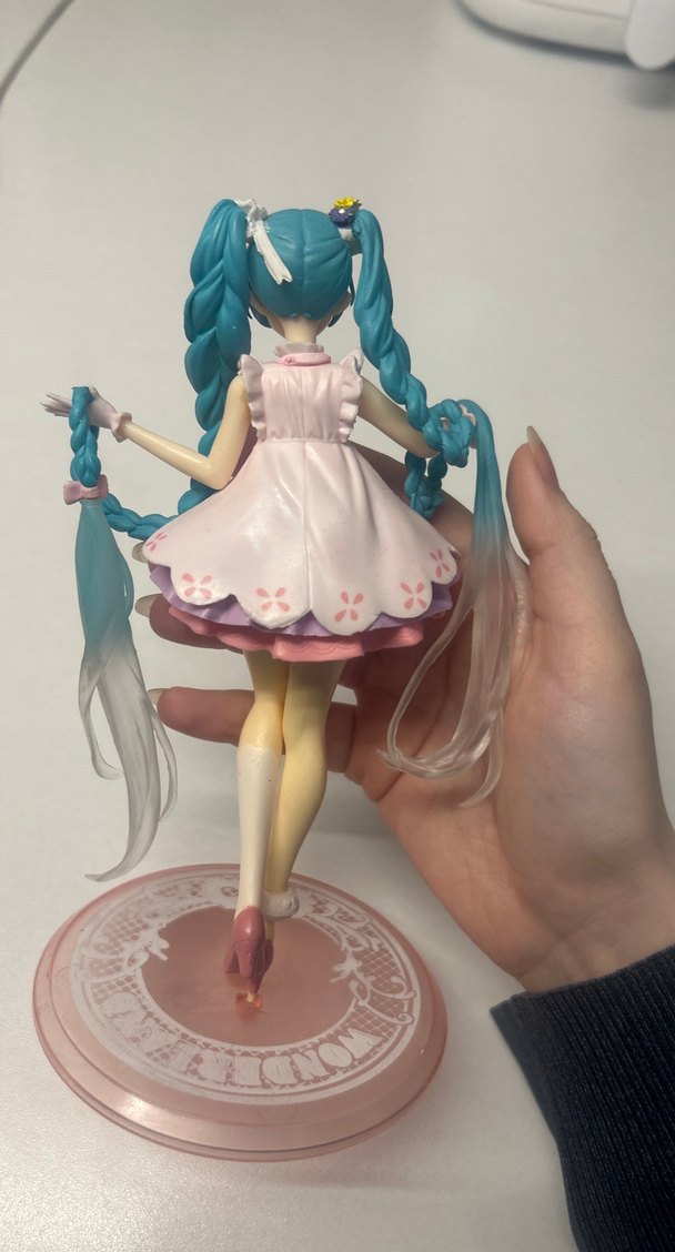 Hatsune miku wonderland figür - Görsel 3