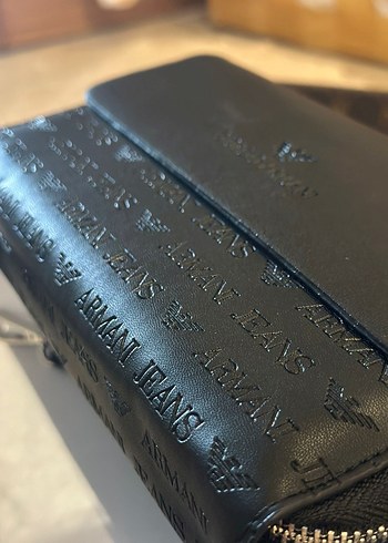 Giorgio Armani Siyah Erkek Cüzdan - Görsel 3