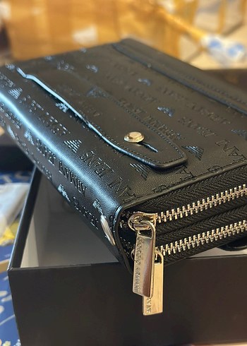 Giorgio Armani Siyah Erkek Cüzdan - Görsel 6