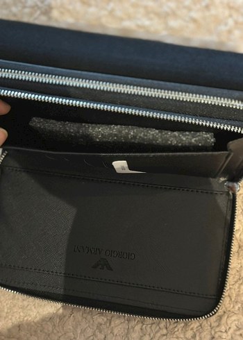 Giorgio Armani Siyah Erkek Cüzdan - Görsel 5