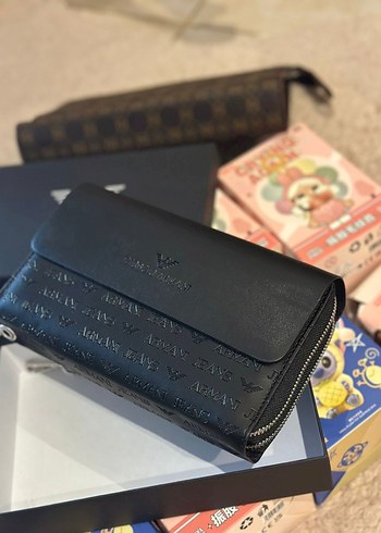 Giorgio Armani Siyah Erkek Cüzdan - Görsel 4