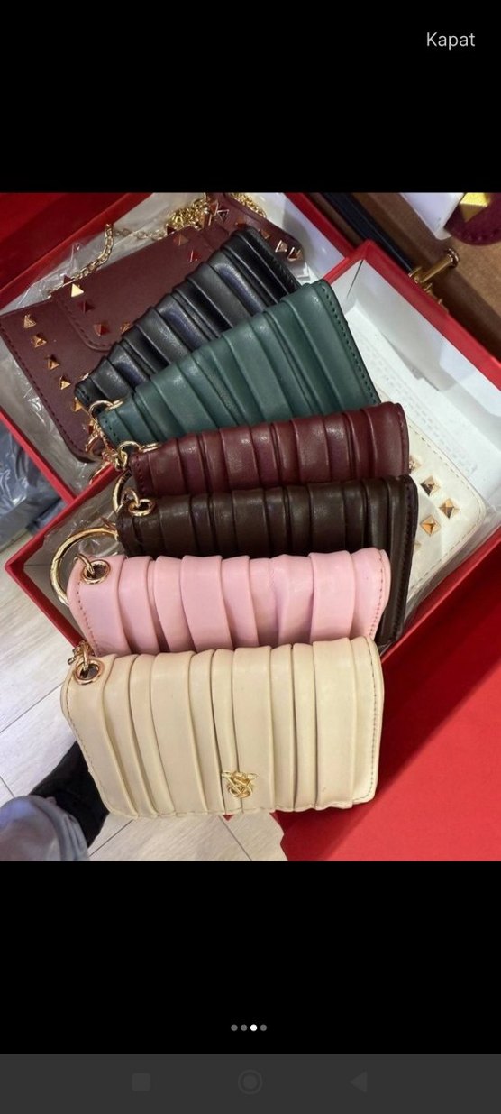 Yeşil Deri Fermuarlı Kadın Cüzdan - Görsel 2