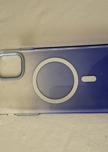 Şeffaf Koyu Mavi Telefon Kılıfı iPhone 11 - Görsel 2