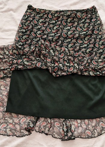 Journey Çiçekli Midi Etek XS-34, S-36 - Görsel 10