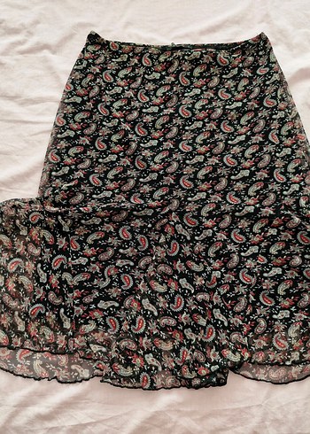 Journey Çiçekli Midi Etek XS-34, S-36 - Görsel 7