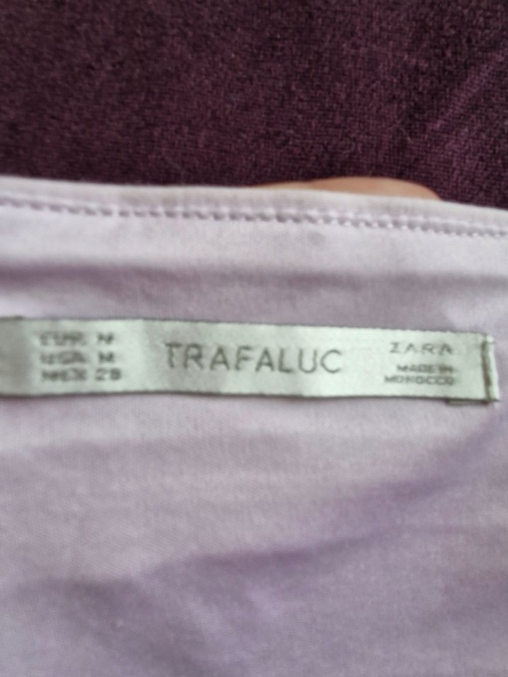 Zara Büstiyer Lila Fermuarlı Kısa M-38 - Görsel 5