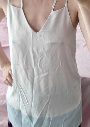 Trendyol İnce Çift Askı Uzun Tunik S-36 - Görsel 6