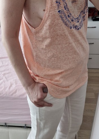 Oxxo Baskılı Kolsuz Tişört M-38 - Görsel 3