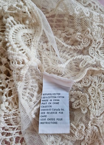 Bohem Dantel Detaylı Güpürlu Krem Yazlık Kadın Hırka - Görsel 4