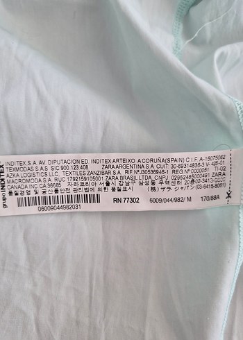 Zara Pilili İnce Askılı Kadın Mont Bluz M-38 - Görsel 8