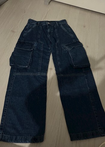 Diğer Kadin Lacivert Bol Kesim Jean