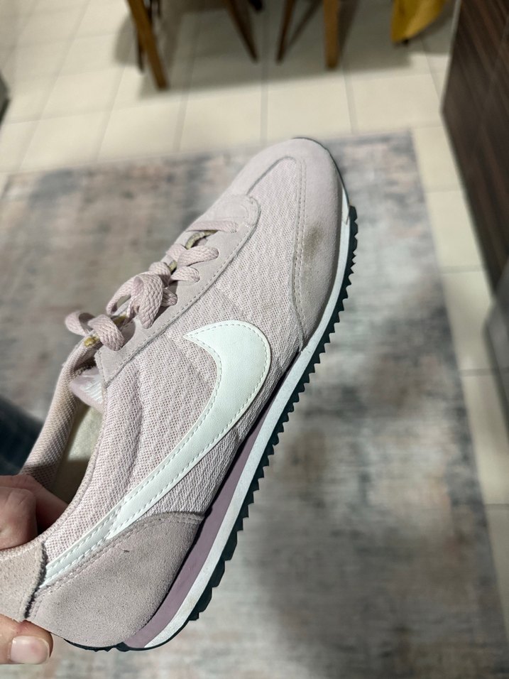 Nike Pembe Dolgu Topuklu Bağcıklı Sneakers - Görsel 3