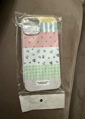 Iphone 13 uyumlu Bohem Renkli Fırfırlı Telefon Kılıfı - Görsel 2