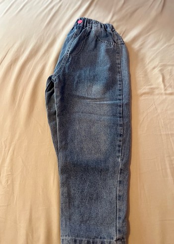 Gri Mavi Kız Kot Pantolon - Görsel 4