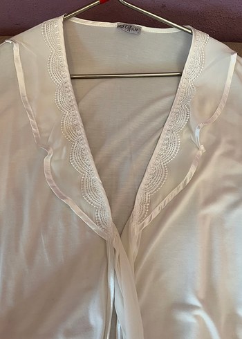 Sabahlık Lohusa Hamile pijama 3lü takım - Görsel 9