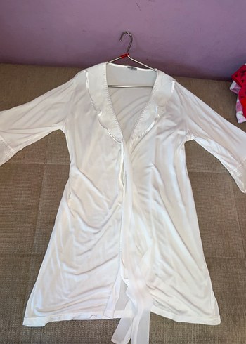 Sabahlık Lohusa Hamile pijama 3lü takım - Görsel 11