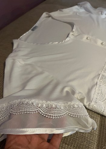 Sabahlık Lohusa Hamile pijama 3lü takım - Görsel 5