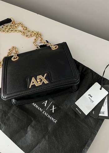 Zincir Detaylı Siyah Deri Kadın Çanta - Görsel 4