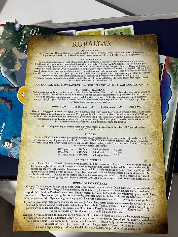 Uyanış Çanakkale Destanı Masaüstü Oyunu - Görsel 4