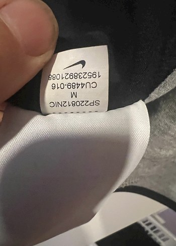 Nike Gri Kapüşonlu Fermuarlı Sweatshirt - Görsel 3