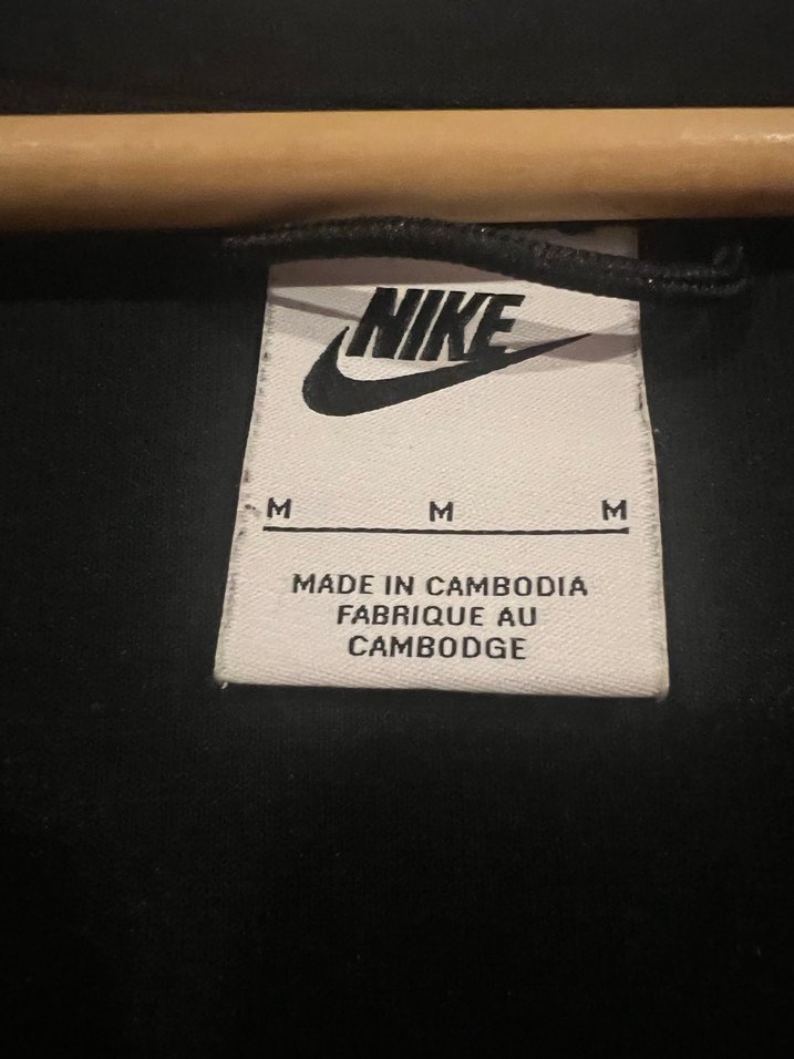 Nike Gri Kapüşonlu Fermuarlı Sweatshirt - Görsel 4