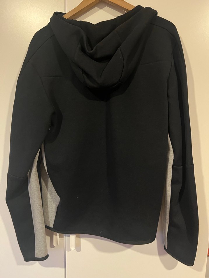 Nike Gri Kapüşonlu Fermuarlı Sweatshirt - Görsel 2