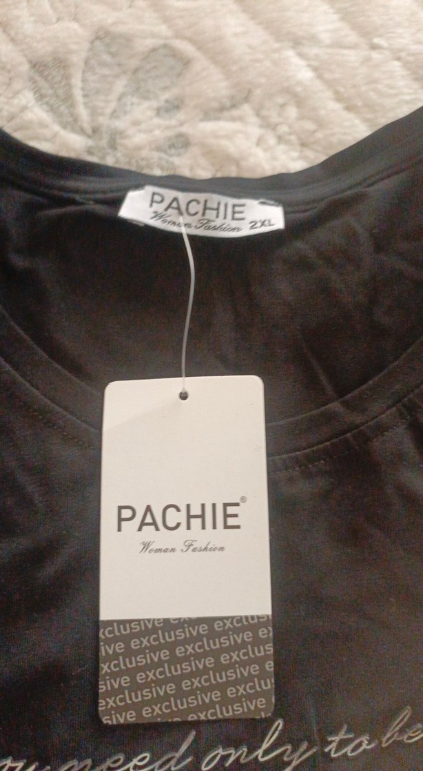 Siyah Uzun Kollu Hamile Tişörtü - Görsel 2