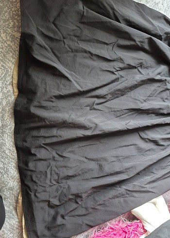 Gri Rahat Kesim Hamile Uzun Etek - Görsel 5