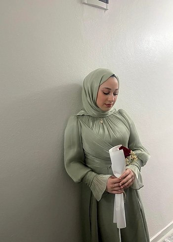 Bej Bohem Salaş Uzun Elbise - Görsel 3