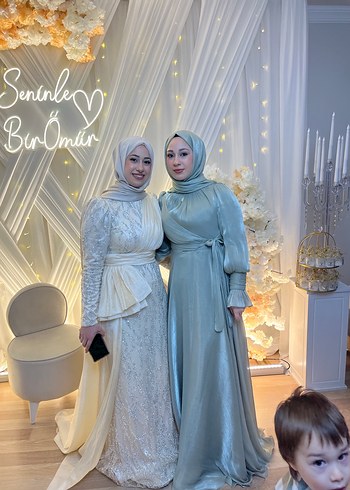 Bej Bohem Salaş Uzun Elbise - Görsel 2