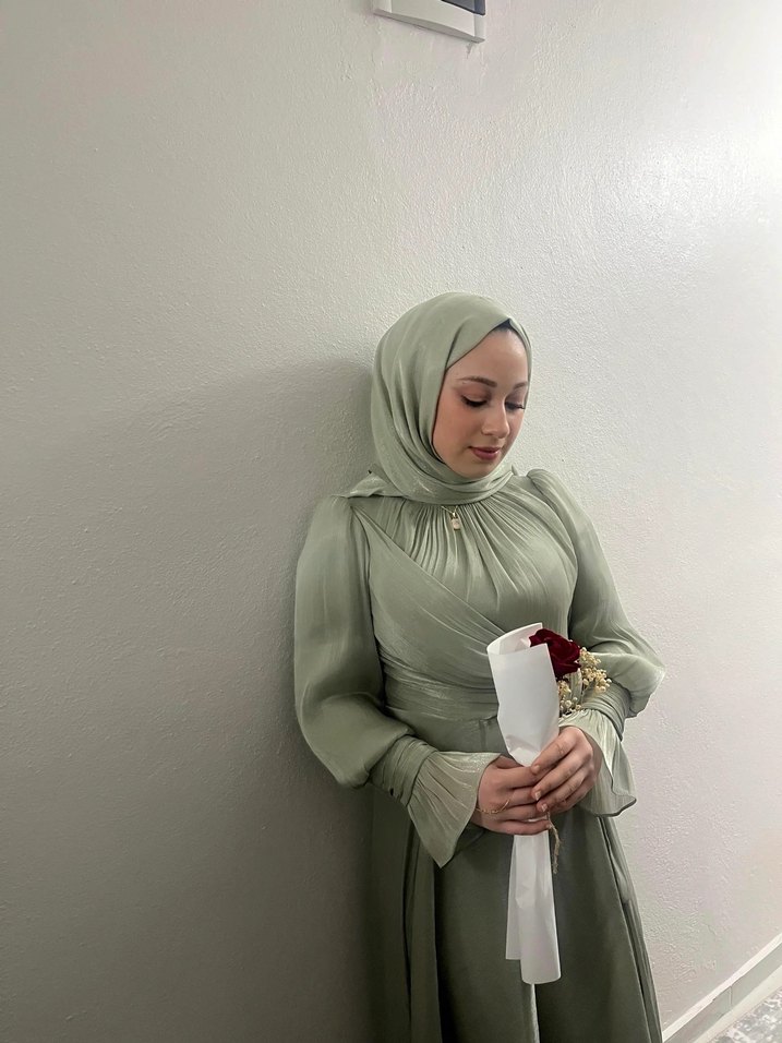 Bej Bohem Salaş Uzun Elbise - Görsel 3