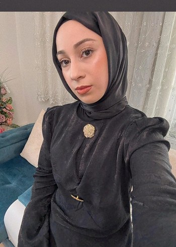 Vanessa sıyah elbise - Görsel 4