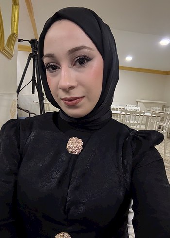 Vanessa sıyah elbise - Görsel 3