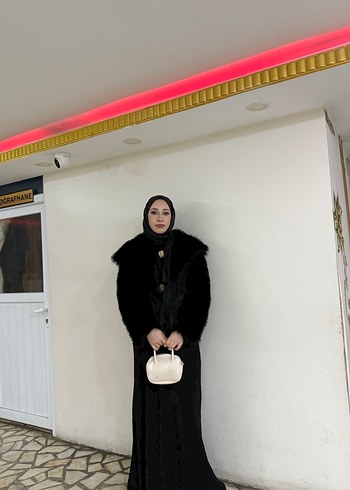 Vanessa sıyah elbise - Görsel 2