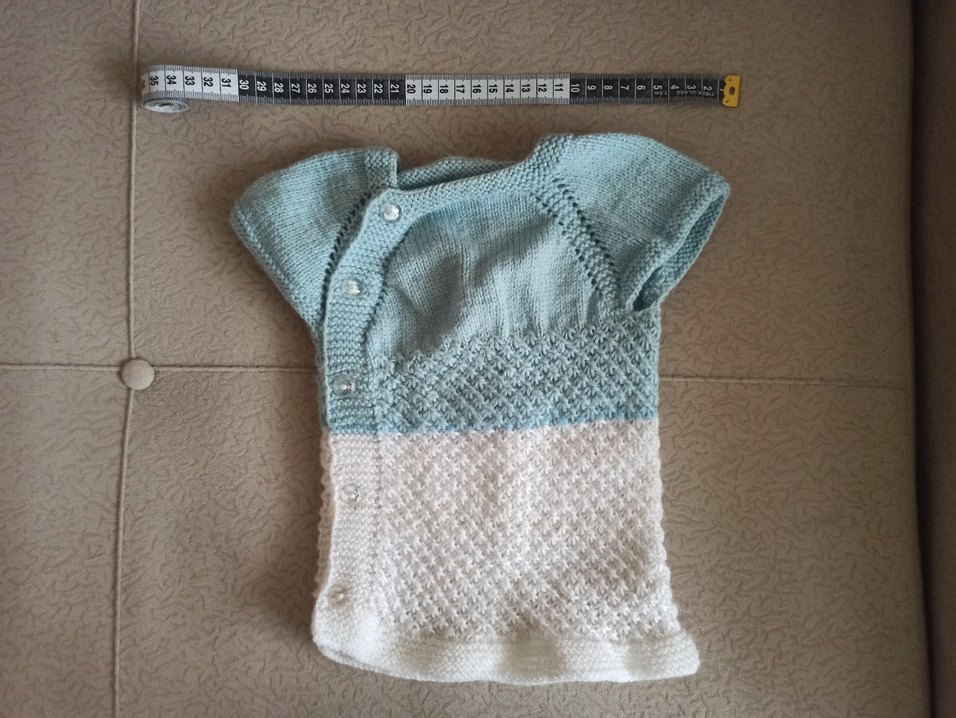 Kısa Kollu, Örgü Yelek - Görsel 2