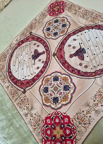 Bej Baskılı Bohem Kadın eşap - Görsel 2